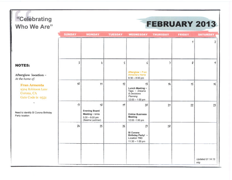 Calendar-Feb-2013
